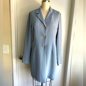 Rena Rowan Lt.Blue Long Blazer / size 4